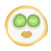 Стикер 47 Komokemoji