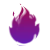 ❤️ Эмодзи «Красно-синий градиент» для Telegram