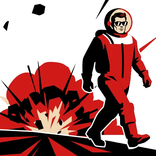 Стикер 25 Космос