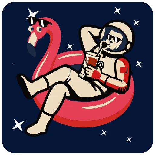 Стикер 12 Космос