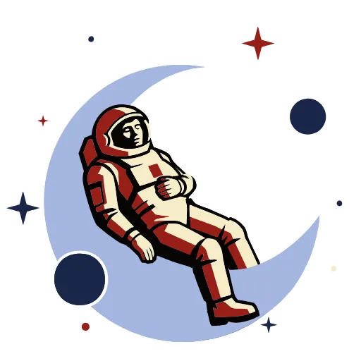 Стикер 10 Космос
