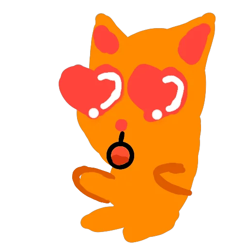 🐱 Стикер «Кот Рыжик» для Telegram