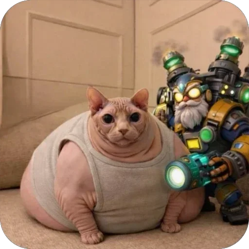 🐖 Стикер «кот марина» для Telegram