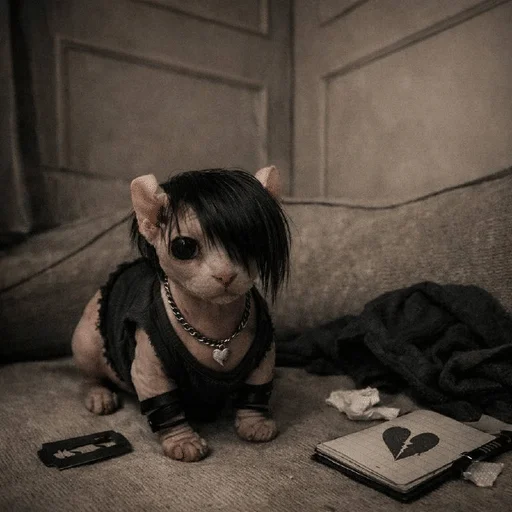 🩸 Стикер «кот марина» для Telegram