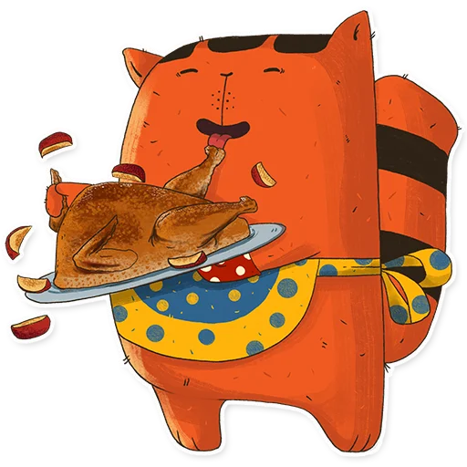 🤤 Стикер «KotikiCats» для Telegram