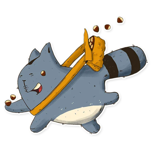 🏃 Стикер «KotikiCats» для Telegram