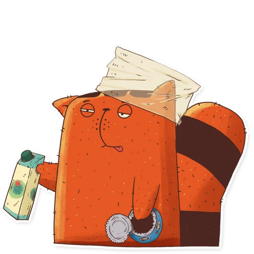 🧐 Стикер «KotikiCats» для Telegram