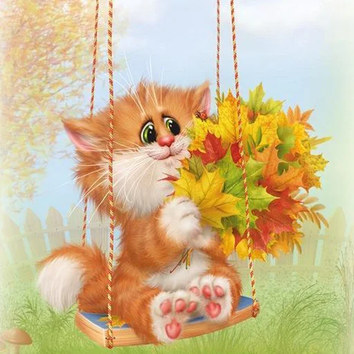 🍁 Стикер «KotyaPasya» для Telegram
