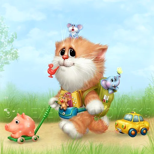 ☺️ Стикер «KotyaPasya» для Telegram
