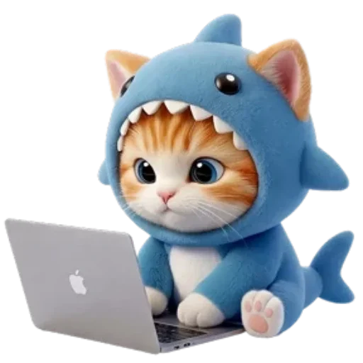 🐈 Стикер «Котоакула» для Telegram