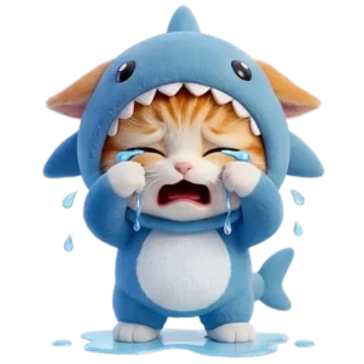 🐈 Стикер «Котоакула» для Telegram