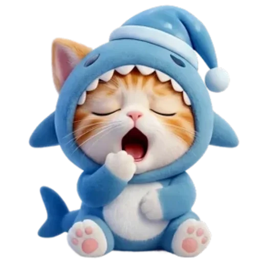 🐈 Стикер «Котоакула» для Telegram