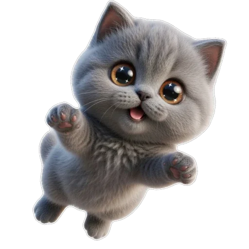 🔥 Стикер «Котомания» для Telegram