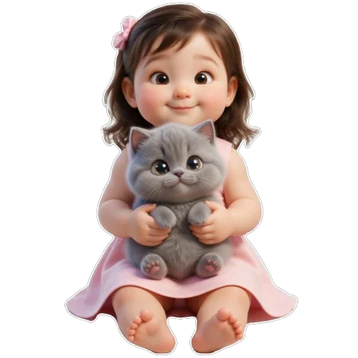 🥰 Стикер «Котомания» для Telegram