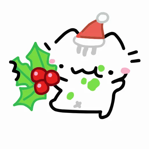 Стикер 28 💞 Набор эмоджи с милыми котятами на белом фоне в HD качестве