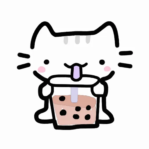 Стикер 13 💞 Набор эмоджи с милыми котятами на белом фоне в HD качестве