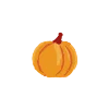 🎃 Эмодзи «Осенние разноцветные буквы» для Telegram