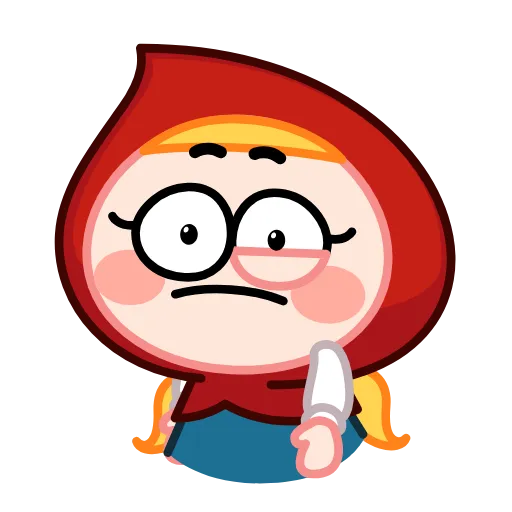 🤪 Стикер «Красная Шапка» для Telegram