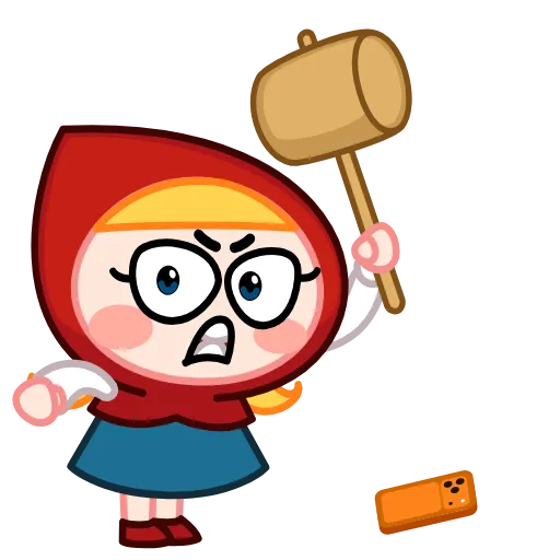 🔨 Стикер «Красная Шапка» для Telegram
