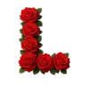Стикер 56 Красные розы