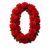 Стикер 44 Красные розы