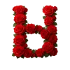 Стикер 29 Красные розы
