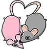 Стикер 47 🐀🤪😠😐❤️🤨😣🧀😍