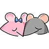 Стикер 26 🐀🤪😠😐❤️🤨😣🧀😍