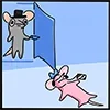 Стикер 21 🐀🤪😠😐❤️🤨😣🧀😍