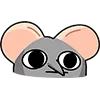 Стикер 5 🐀🤪😠😐❤️🤨😣🧀😍