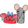 Стикер 22 🐀🤪😠😐❤️🤨😣🧀😍