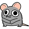 Стикер 46 🐀🤪😠😐❤️🤨😣🧀😍
