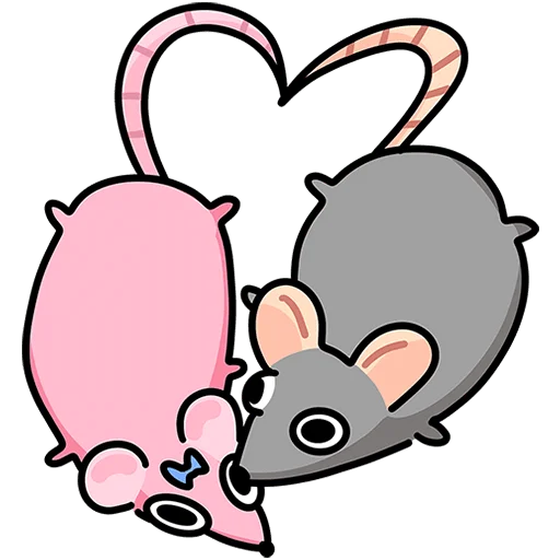 ❤ Стикер «Крис и Кристина без надписей» для Telegram
