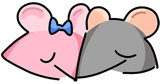 🥰 Стикер «Крис и Кристина без надписей» для Telegram