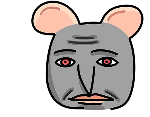😥 Стикер «Крис и Кристина без надписей» для Telegram