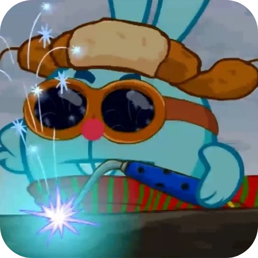 🥽 Стикер «Крош» для Telegram