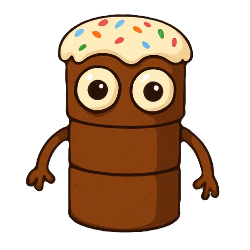 🫥 Стикер «Kulichi AI» для Telegram