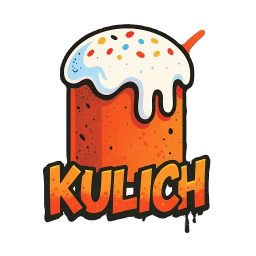 🫥 Стикер «Kulichi AI» для Telegram