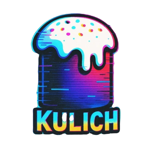 🫥 Стикер «Kulichi AI» для Telegram