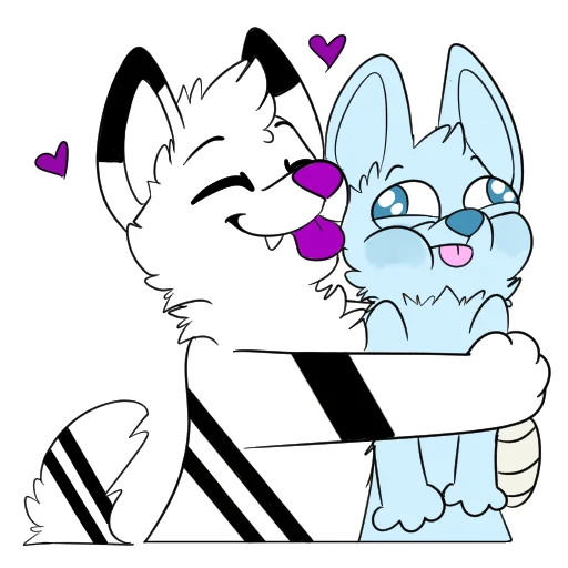 💜 Стикер «Kuro» для Telegram