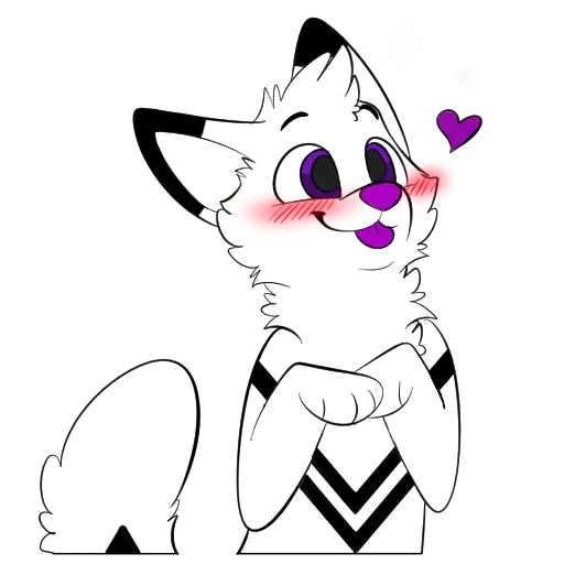 💜 Стикер «Kuro» для Telegram