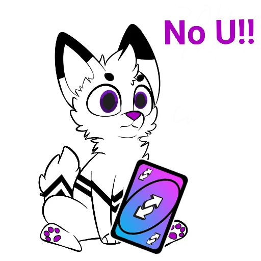 🔄 Стикер «Kuro» для Telegram