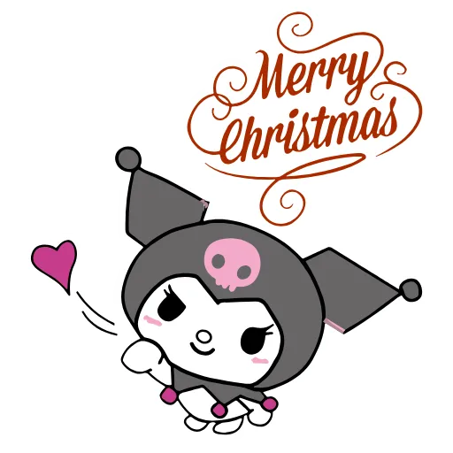 Стикер 29 Kuromi Xmas ×