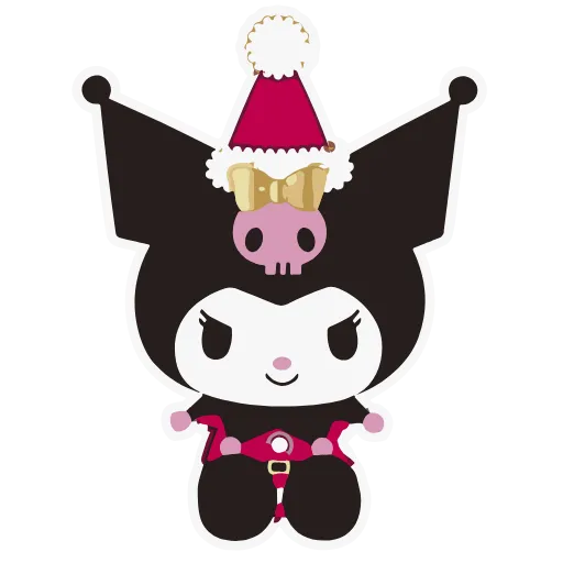 Стикер 26 Kuromi Xmas ×