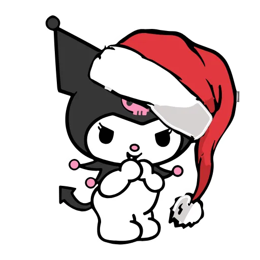 Стикер 15 Kuromi Xmas ×