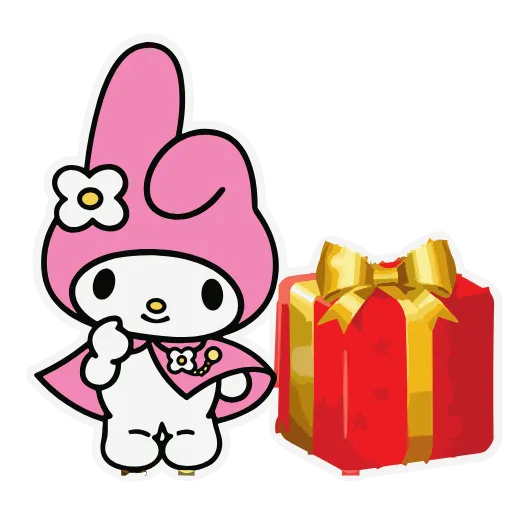 Стикер 47 Kuromi Xmas ×