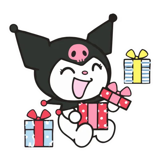 Стикер 31 Kuromi Xmas ×