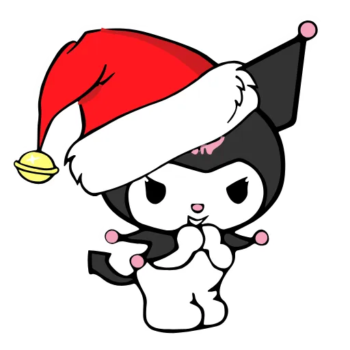 Стикер 24 Kuromi Xmas ×