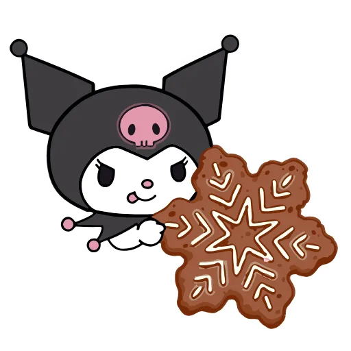 Стикер 5 Kuromi Xmas ×