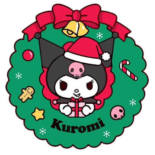 Обложка набора Kuromi Xmas ×